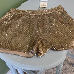 NWT Lucky Brand Sequin Shorts
